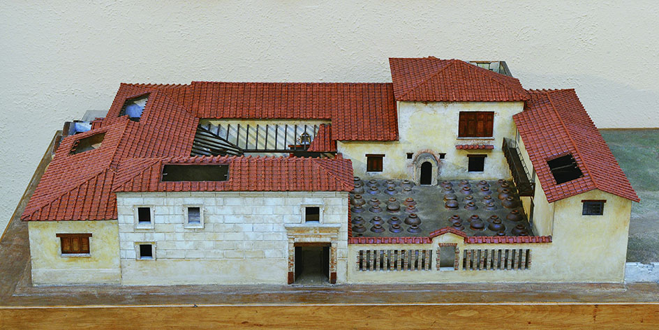 Model of the Villa of Boscoreale